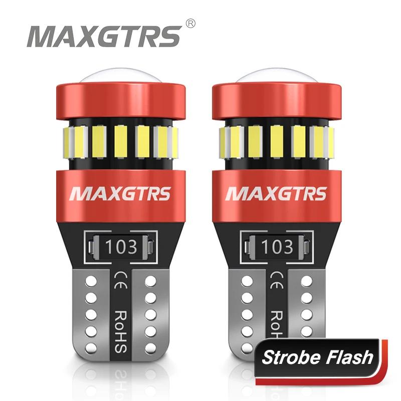 2x ÷ Ʈκ W5W T10 LED Canbus  ڵ   Ŭ     ̽     12V